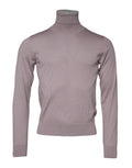 Dolce & Gabbana Brauner Kaschmir-Strickpullover für Männer