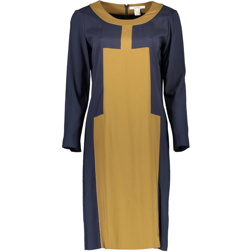 Gant Blaues Viskosekleid für Frauen