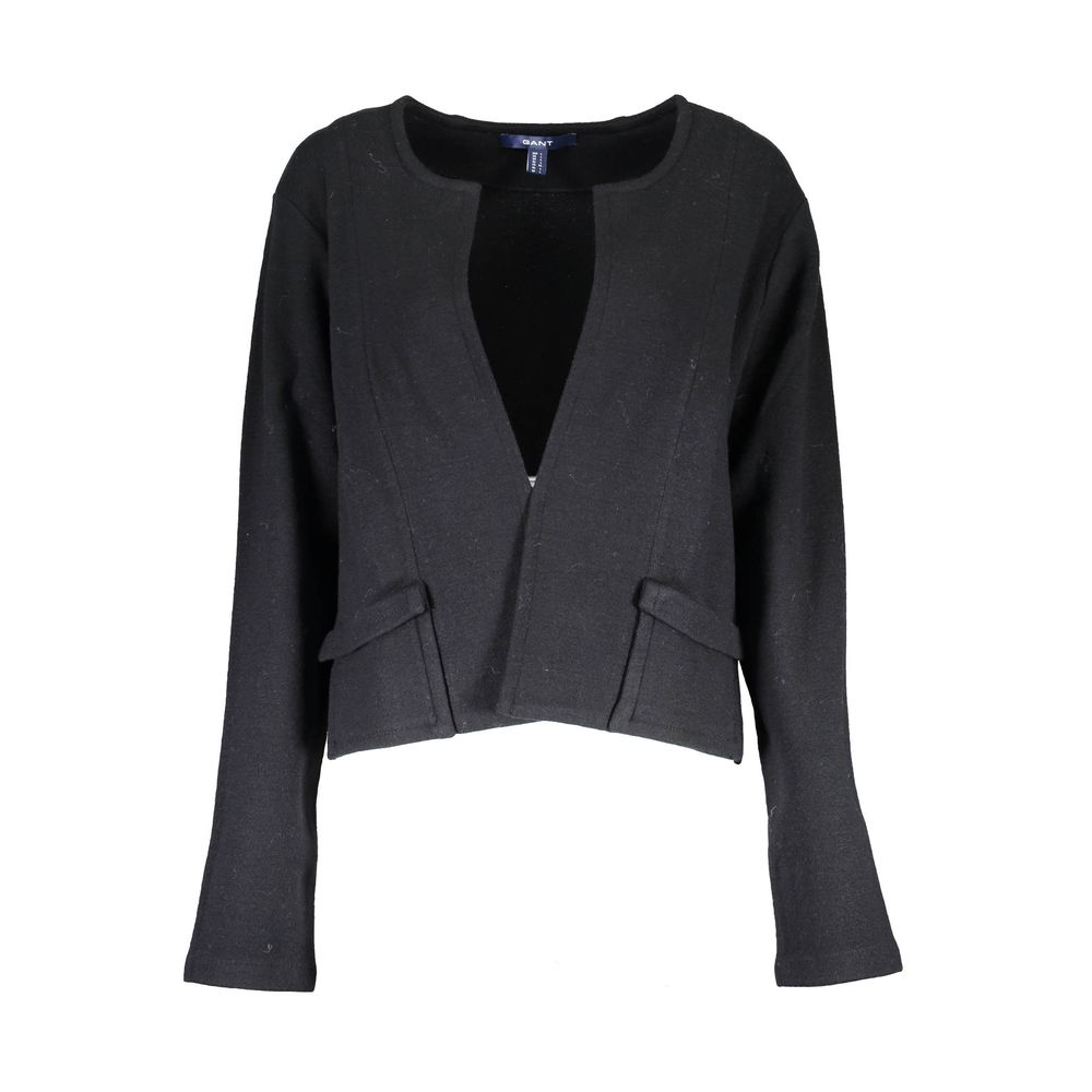 Gant Women's Black Wool Cardigan