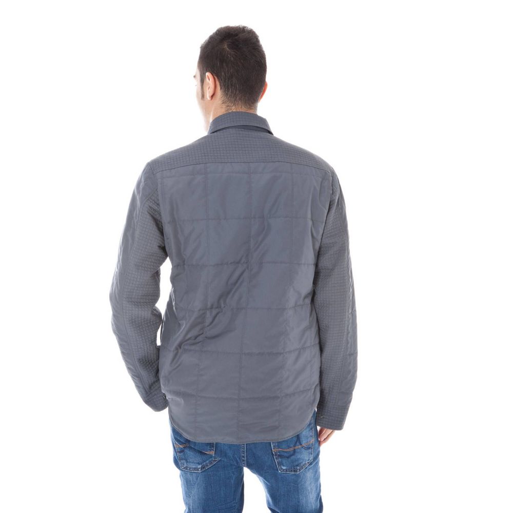 Calvin Klein Graue Polyester Männer Jacke