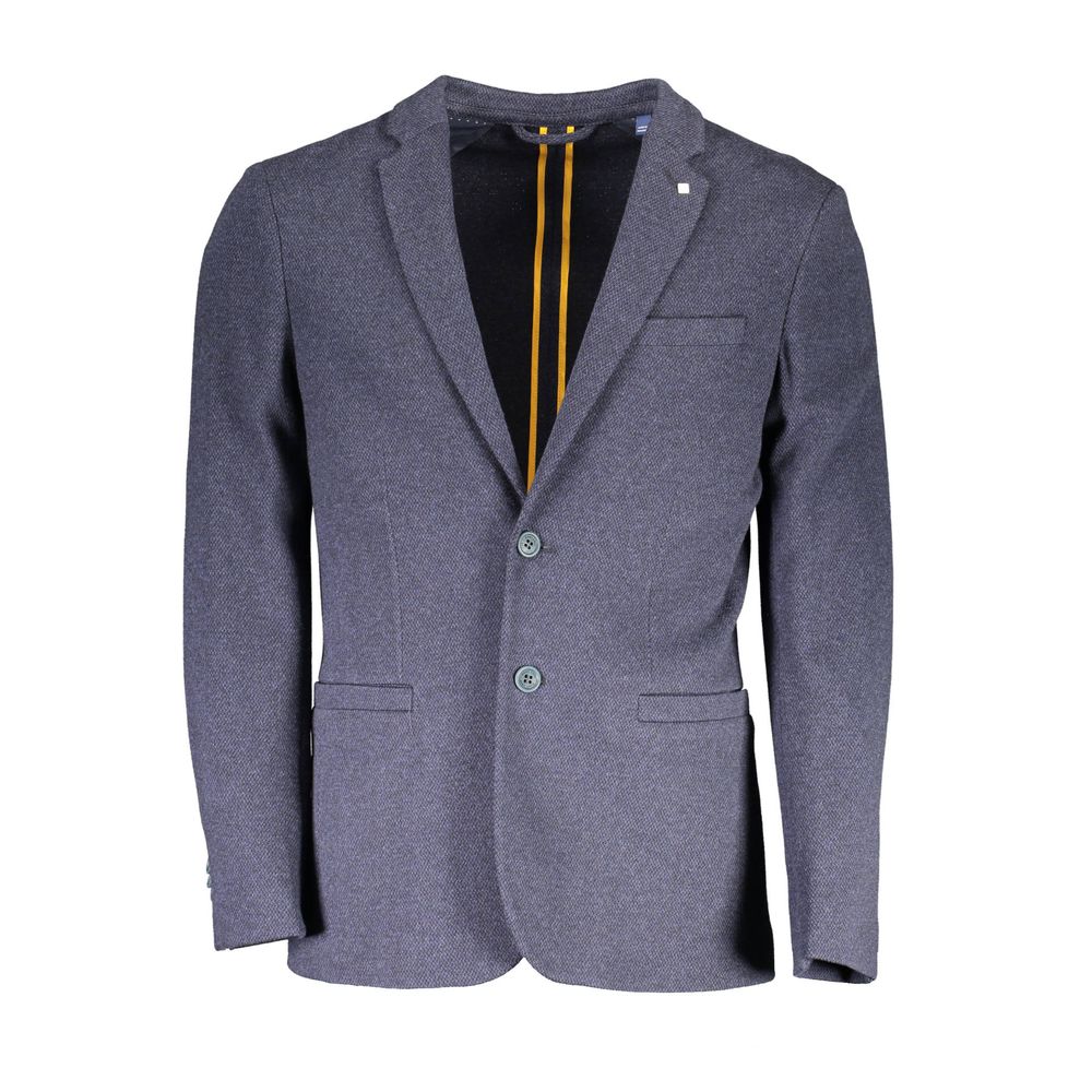 Gant Blue Cotton Blazer
