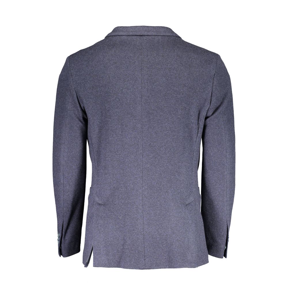 Gant Blue Cotton Blazer
