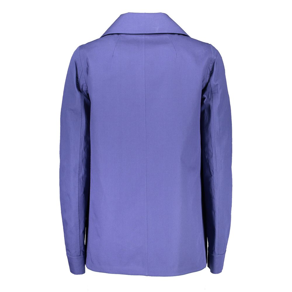 Gant Blauer Baumwoll-Damenmantel