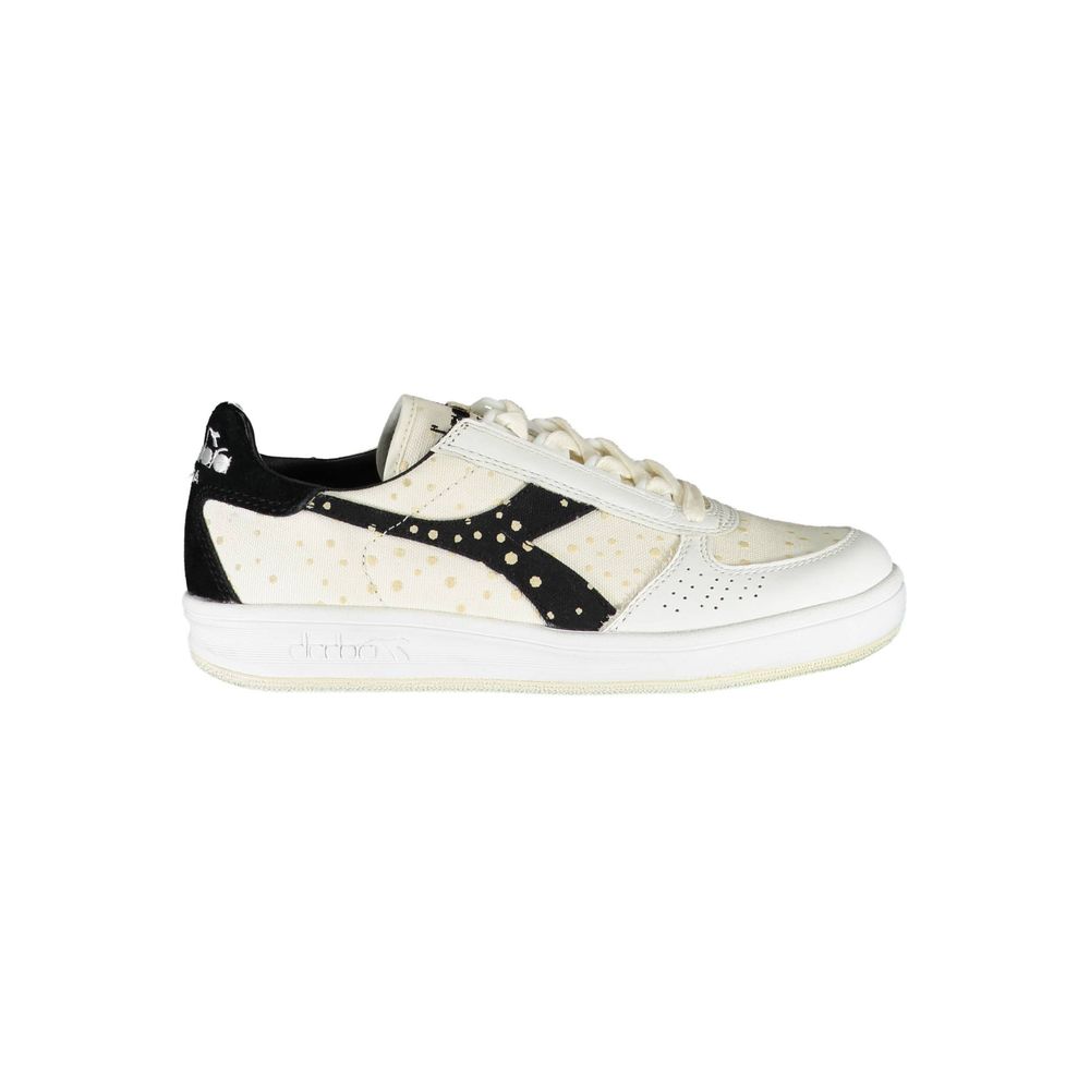 Diadora Women's White Leather Sneakers