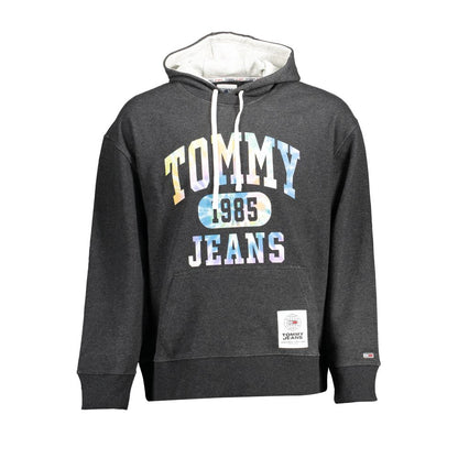 Tommy Hilfiger Schwarzer Baumwoll-Hoodie für Männer