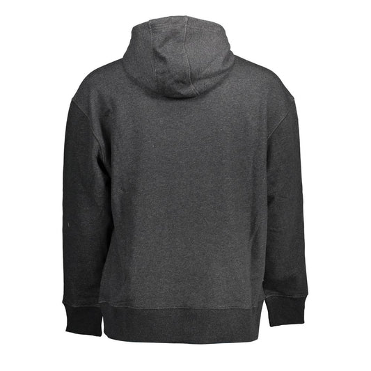 Tommy Hilfiger Schwarzer Baumwoll-Hoodie für Männer