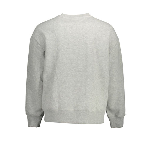 Tommy Hilfiger Grauer Baumwollpullover für Männer