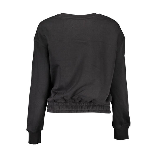 Calvin Klein Schwarzer Baumwollpullover für Frauen