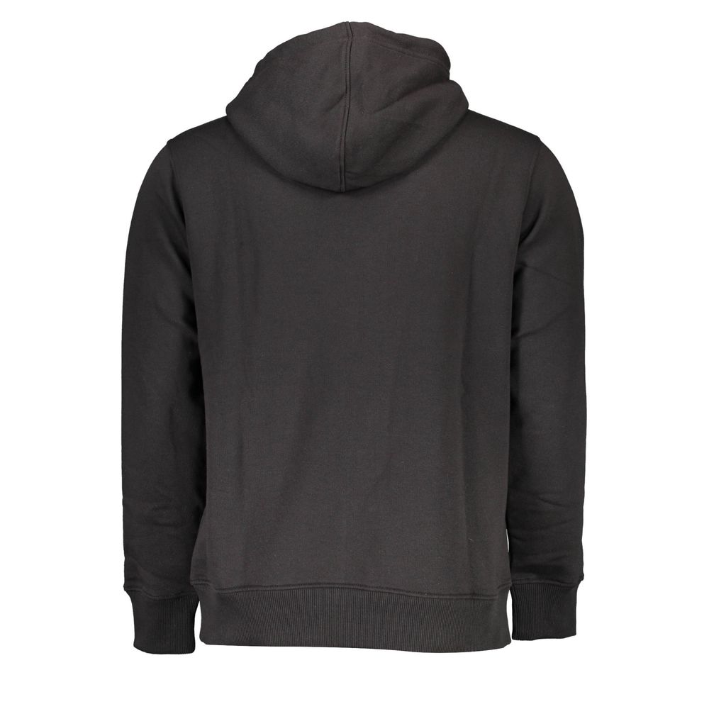 Calvin Klein Schwarzer Baumwollpullover für Männer