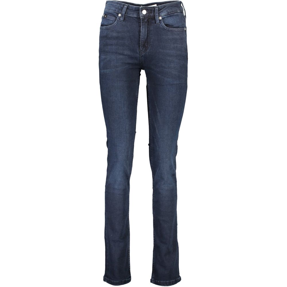 Calvin Klein Blue Cotton Jeans
