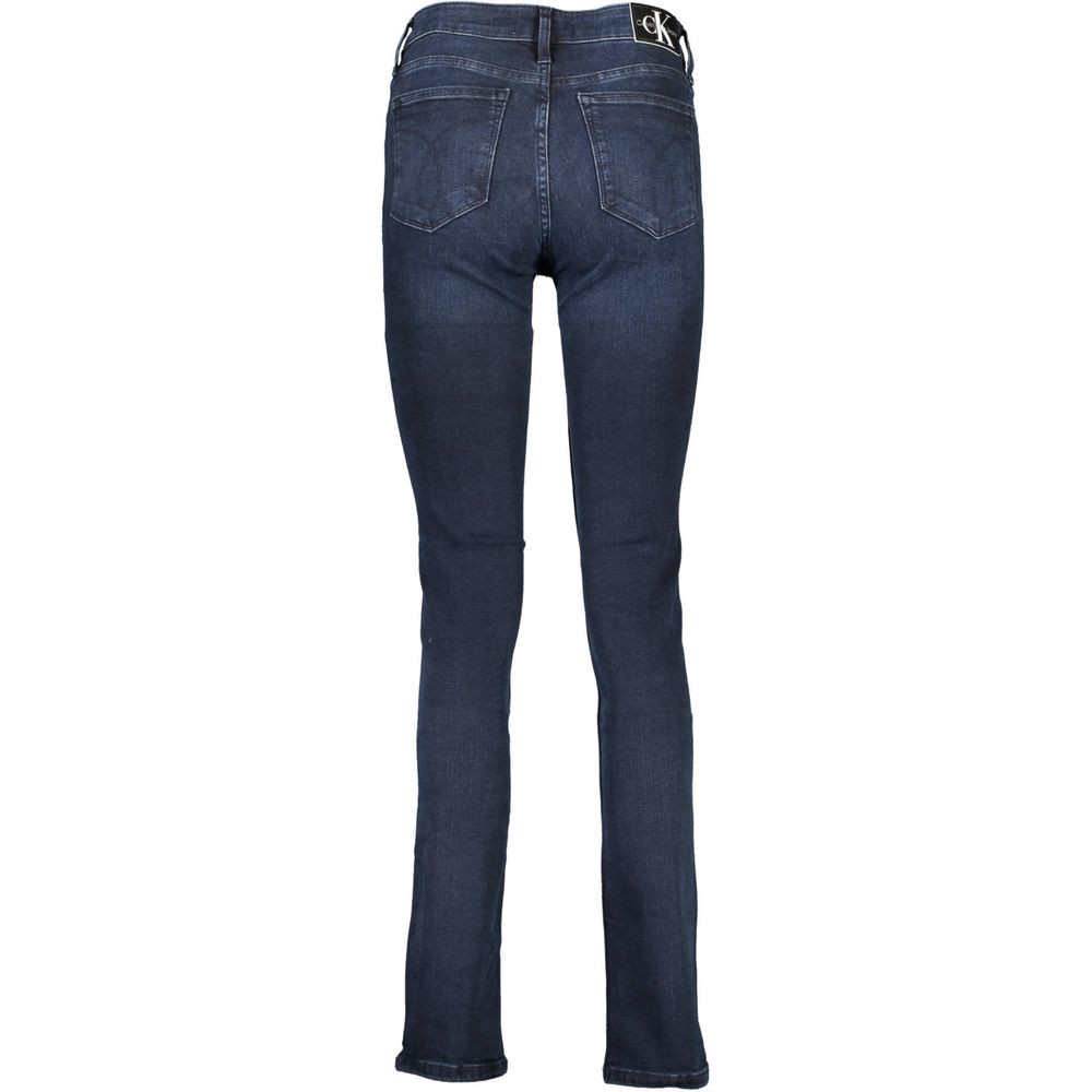 Calvin Klein Blue Cotton Jeans