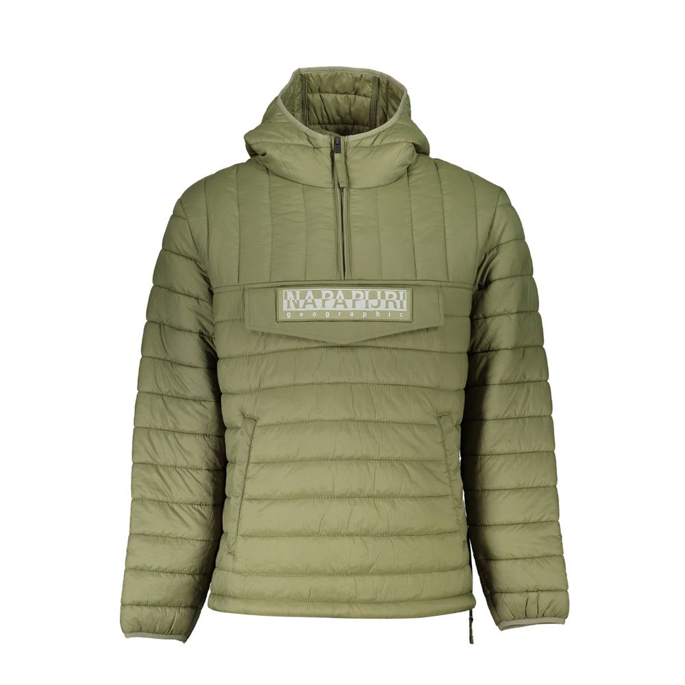 Napapijri Grüne Polyamid Herren Jacke