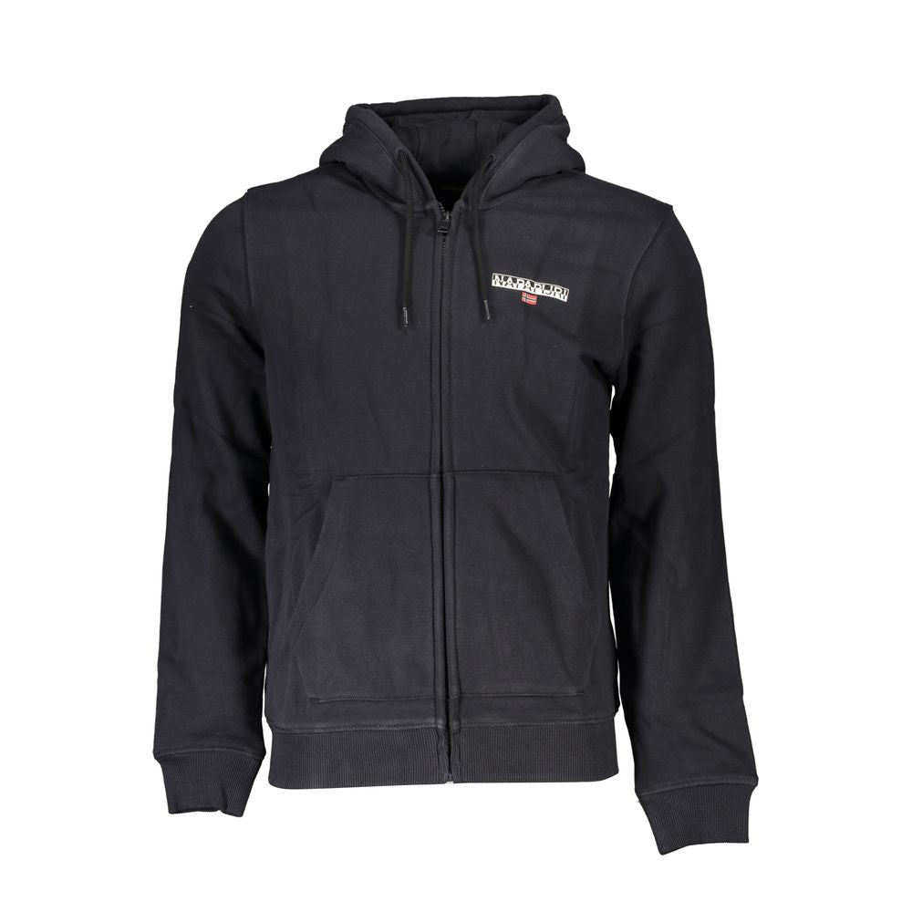 Napapijri Men's Black Cotton Pullover