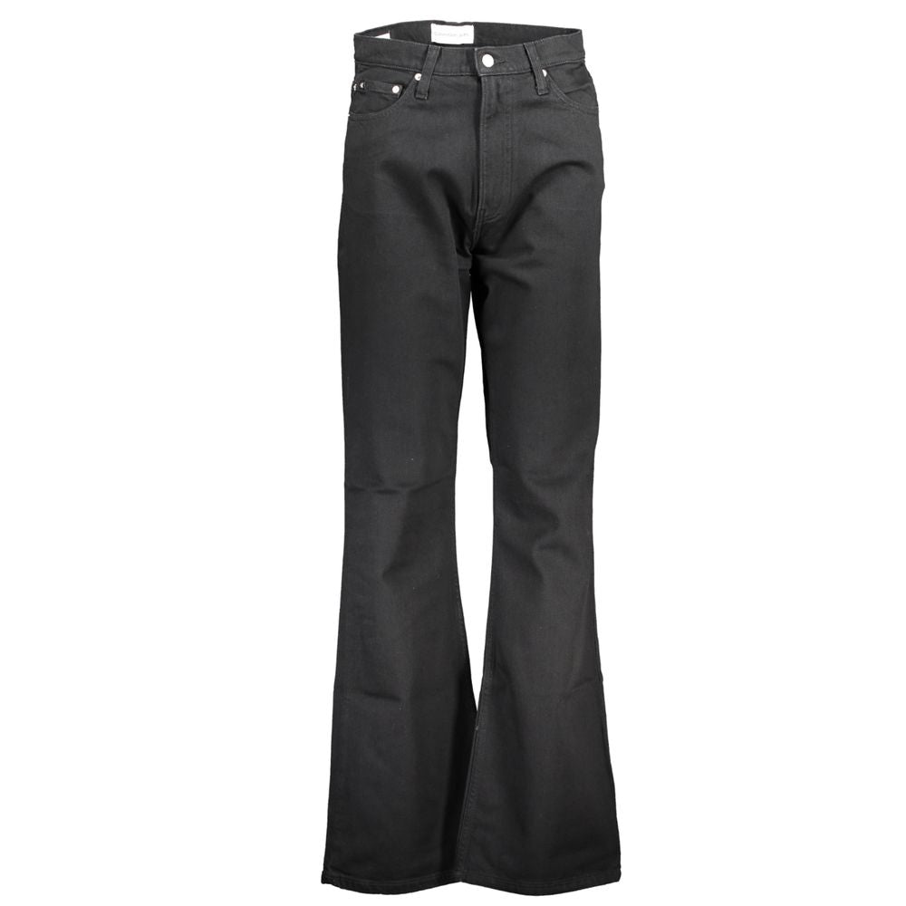 Calvin Klein Black Cotton Women's Jeans