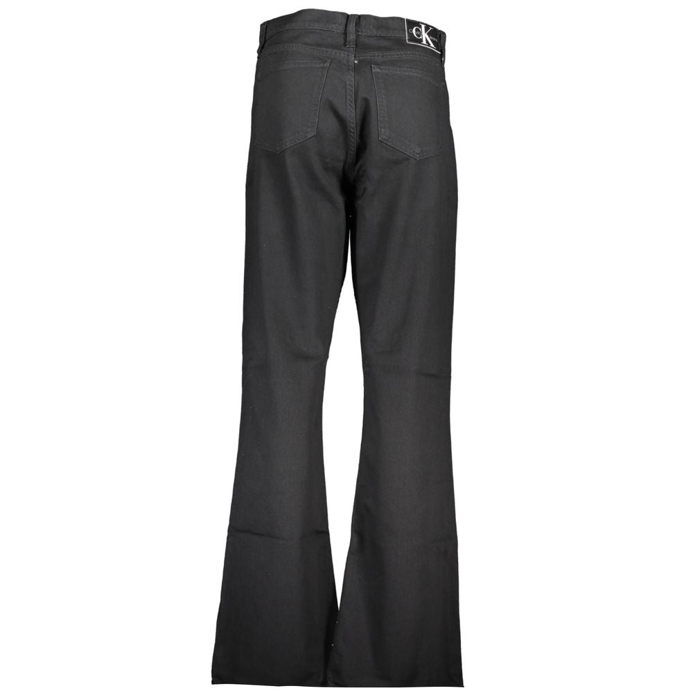 Calvin Klein Black Cotton Women's Jeans