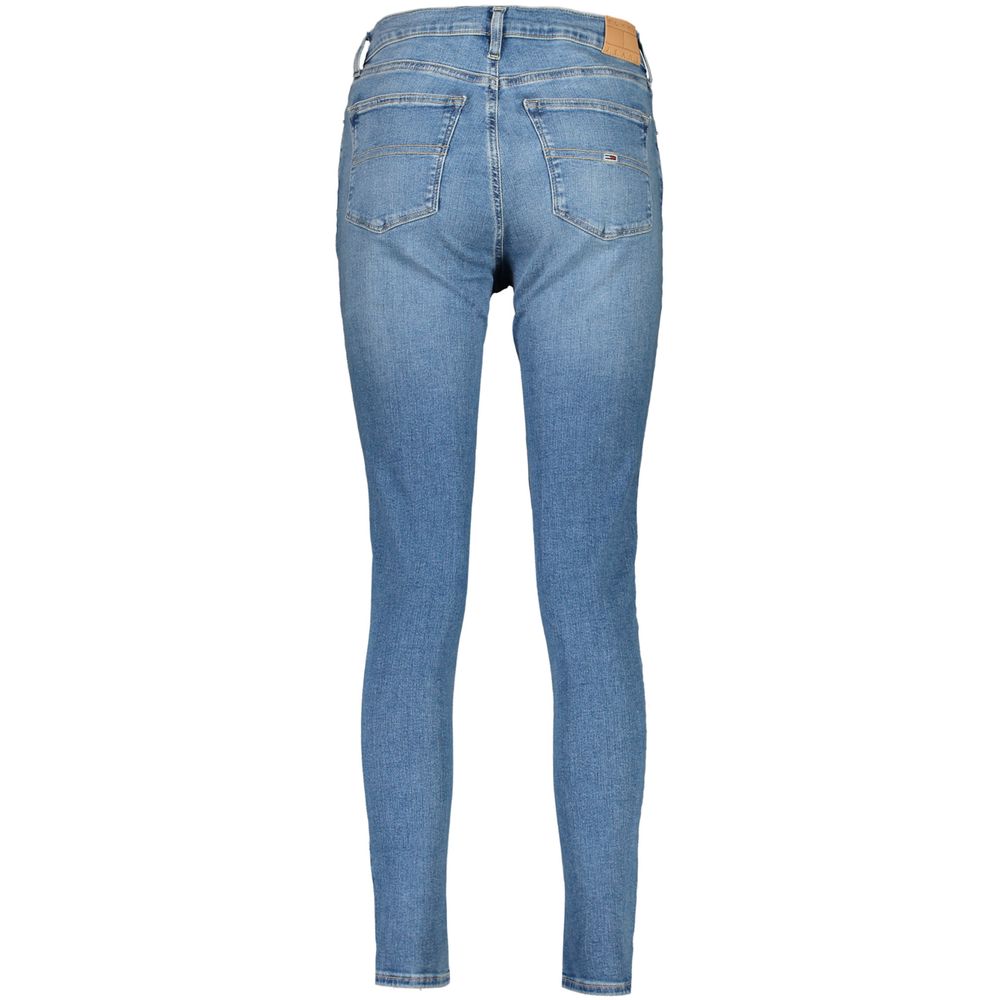 Tommy Hilfiger Blue Cotton Women's Skinny Jeans