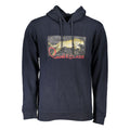 Cavalli Class Blue Cotton Sweater for Men