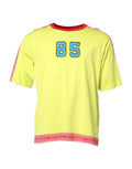 Dolce & Gabbana Green Cotton Crew Neck T-Shirt 85 Patch
