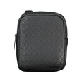 Calvin Klein Plain Black Crossbody Bag with Contrasting Accents