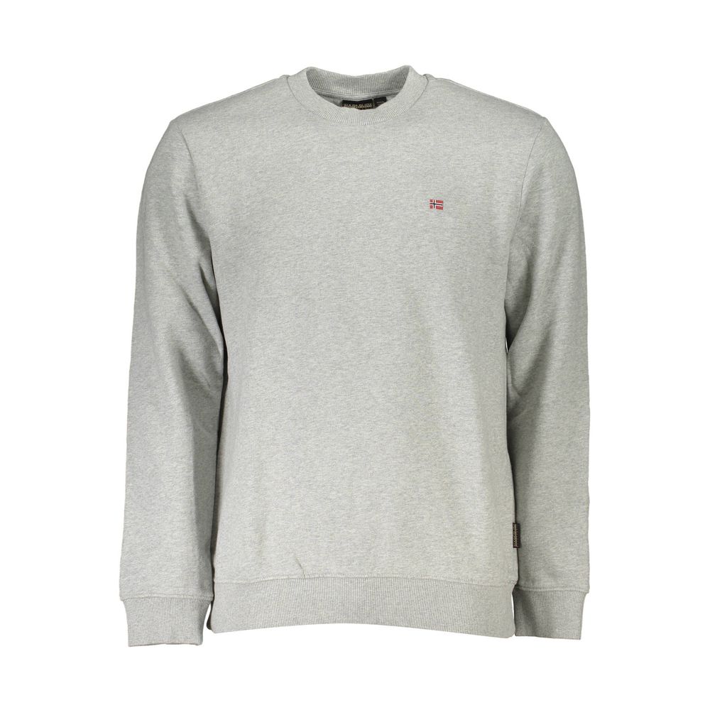 Napapijri Grigio Baumwoll-Sweatshirt für Herren