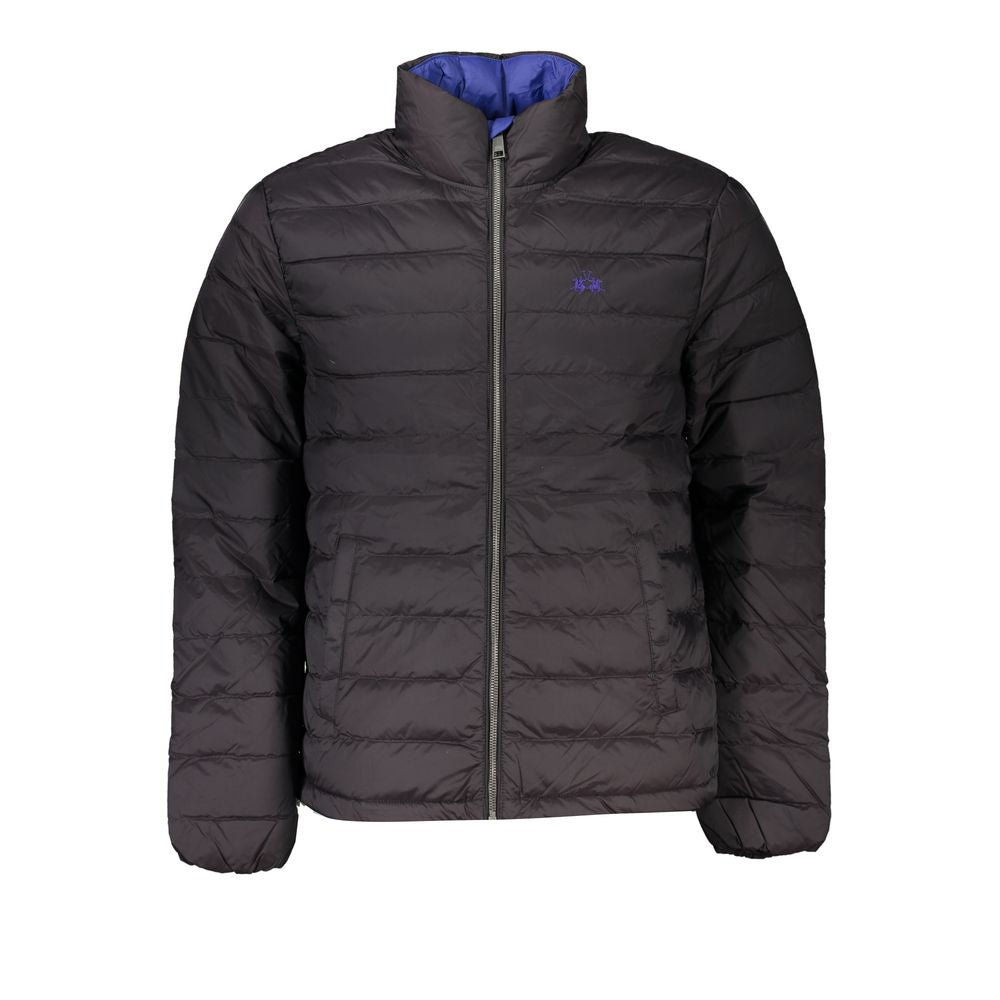 La Martina Black Polyamide Men's Jacket