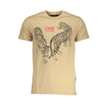 Cavalli Class T-shirt in beige cotton