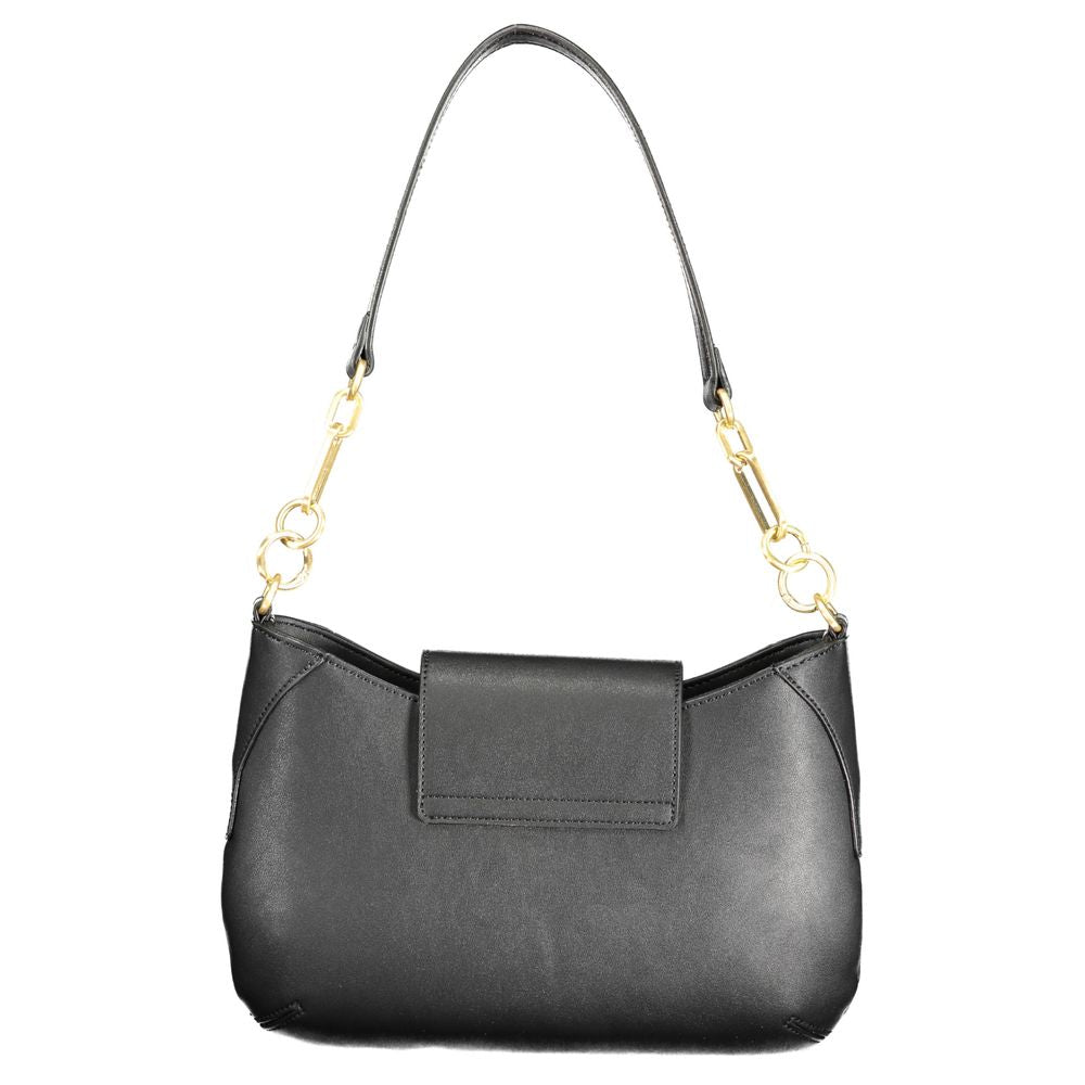 Mario Valentino Schwarze Handtasche aus Polyethylen