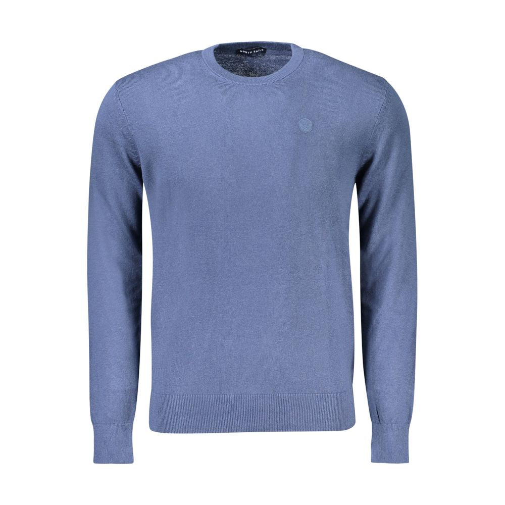 North Sails Blauer Baumwollpullover für Männer