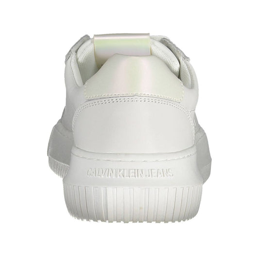 Calvin Klein Weißes Leder Damen Sneaker