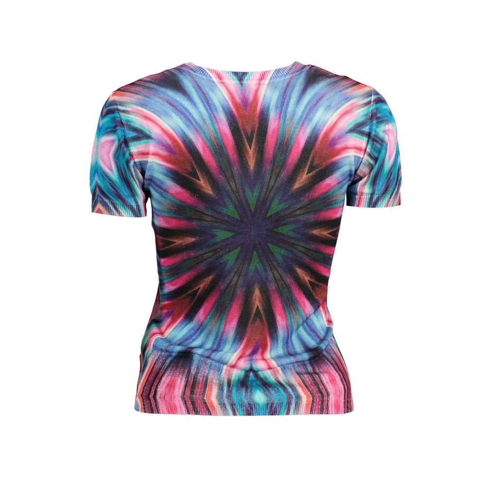 Desigual Blauer Viskose-Pullover
