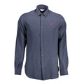 U.S. POLO ASSN. Baumwollhemd in Blau