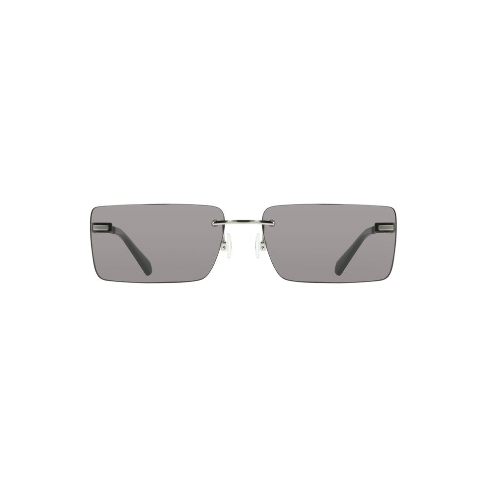 Calvin Klein Sonnenbrille mit schwarzem Metallrahmen