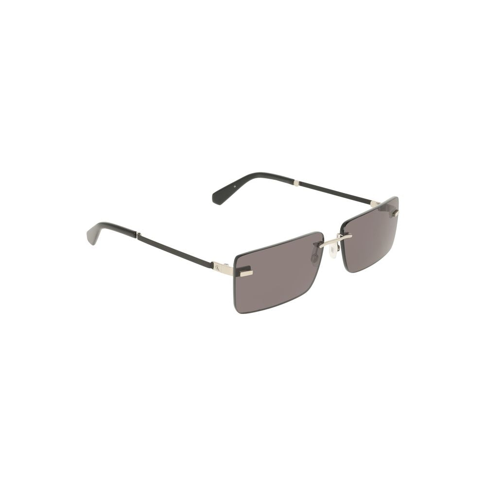 Calvin Klein Sonnenbrille mit schwarzem Metallrahmen