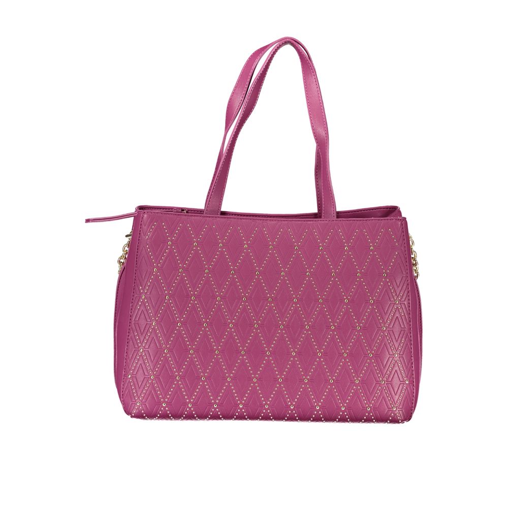 Mario Valentino Lila Polyethylen Handtasche