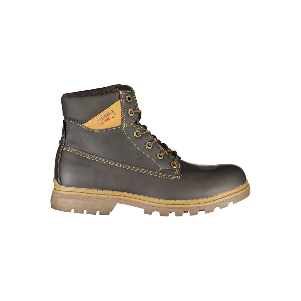 Carrera Brown Polyester Men's Boots