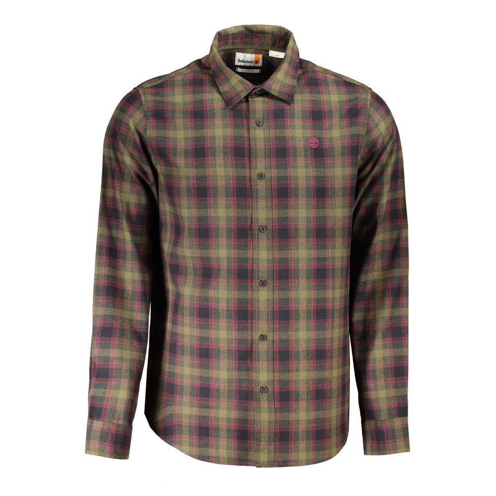 Timberland Verde Baumwoll-T-Shirt für Herren