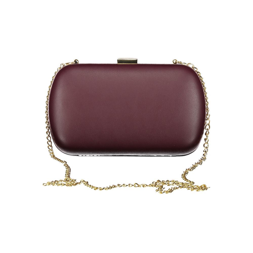Mario Valentino Damenhandtasche aus rotem Polyurethan