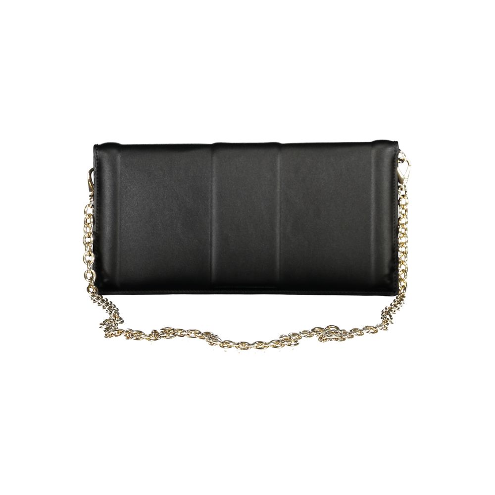 Mario Valentino black polyethylene handbag