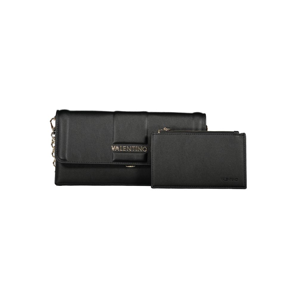 Mario Valentino black polyethylene handbag