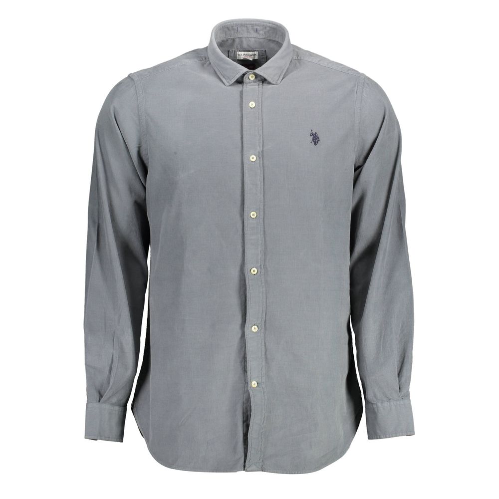 U.S. POLO ASSN. Baumwollhemd in Blau