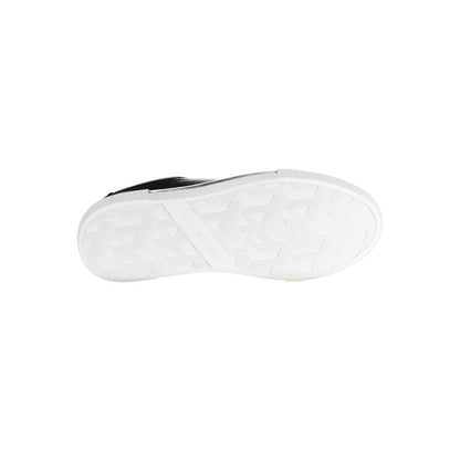 Tommy Hilfiger Schwarzes Leder Damen Sneaker