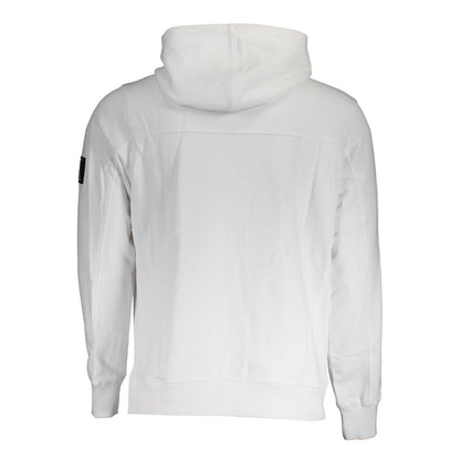 Calvin Klein Weißer Baumwollpullover für Männer