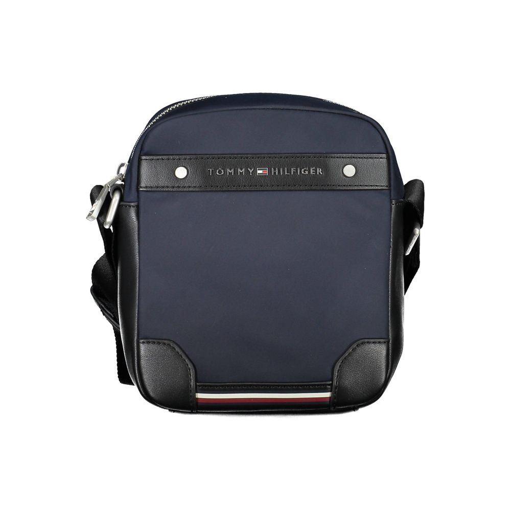 Tommy Hilfiger Blaue Polyester Männer Umhängetasche