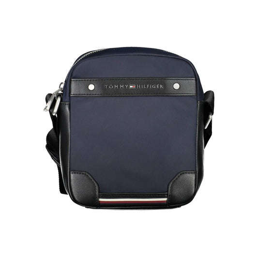 Tommy Hilfiger Blaue Polyester Männer Umhängetasche