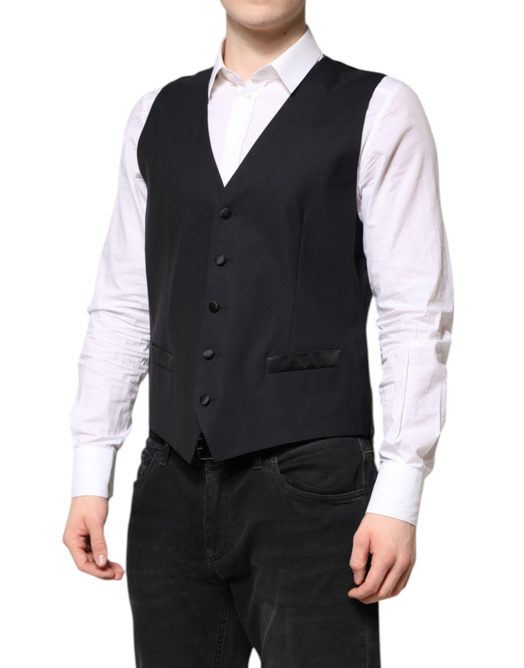 Dolce & Gabbana Dark Blue MARTINI Wool Suit 2-Piece Jacket