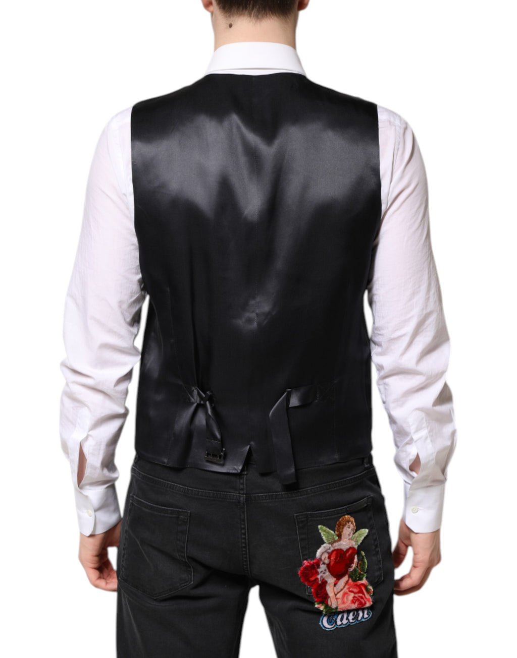 Dolce & Gabbana Dark Blue MARTINI Wool Suit 2-Piece Jacket
