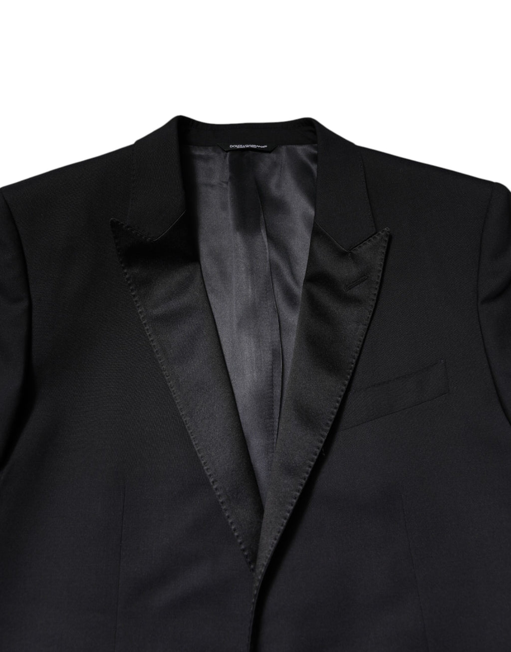 Dolce & Gabbana Dark Blue MARTINI Wool Suit 2-Piece Jacket