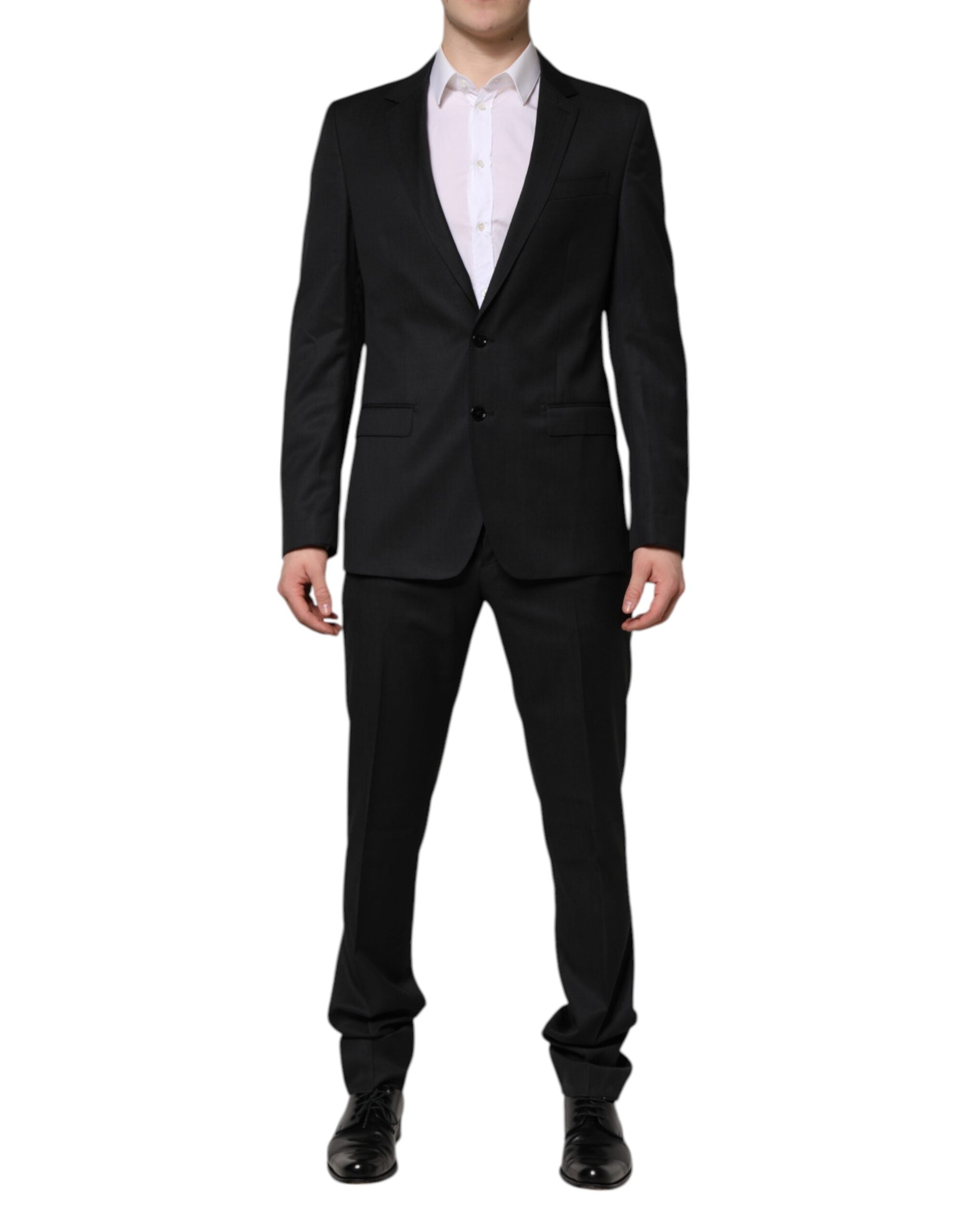 Dolce & Gabbana Dark Gray MARTINI 2-piece single-breasted suit