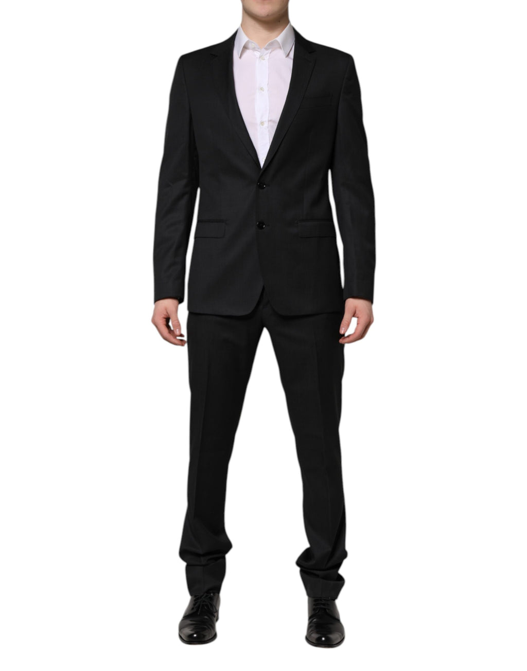 Dolce & Gabbana Dark Gray MARTINI 2-piece single-breasted suit