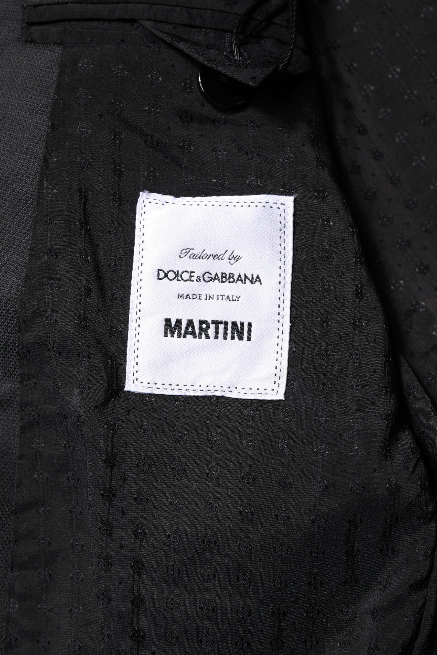 Dolce & Gabbana Dark Gray MARTINI 2-piece single-breasted suit